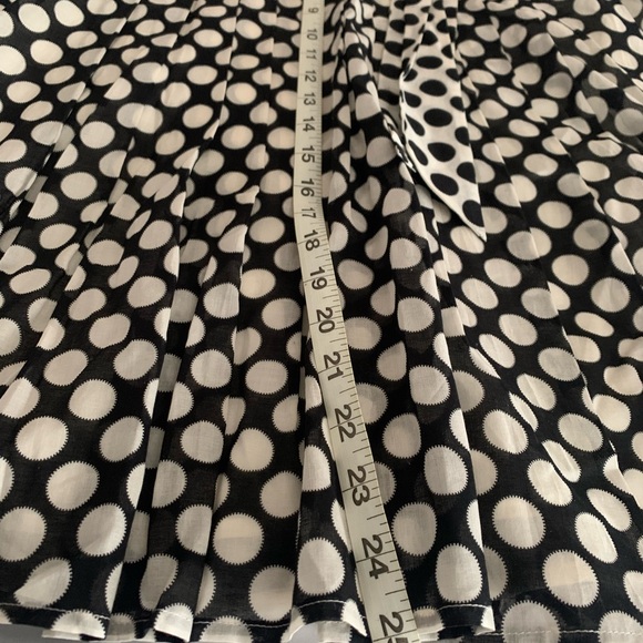 Womens pleated polka dot skirt from Alfani size 14 - Picture 7 of 9